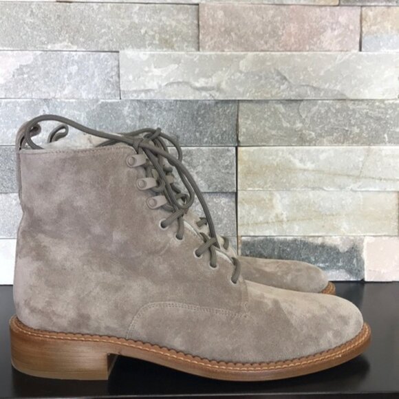 VINCE Cabria 3 Genuine Shearling LinedCombat Boot - Picture 4 of 10